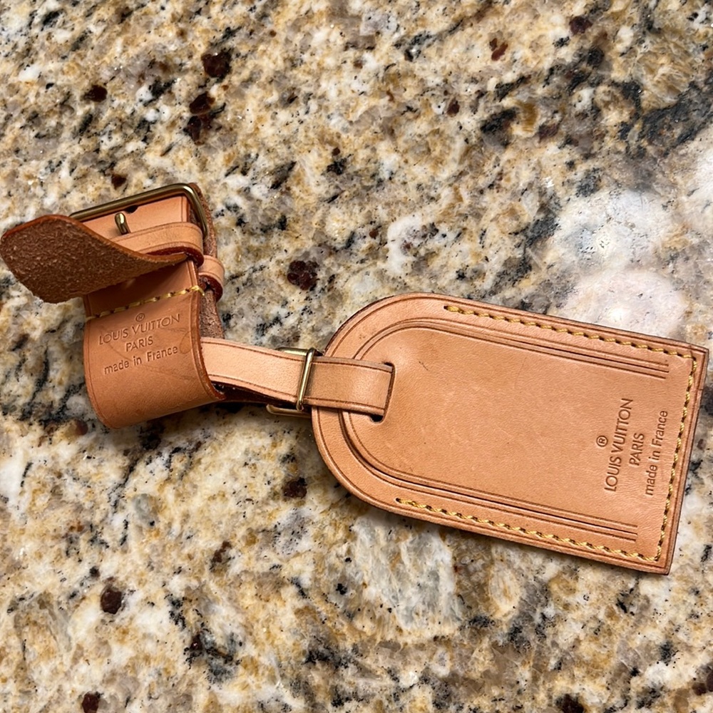 Louis Vuitton 2 Piece Luggage Tag